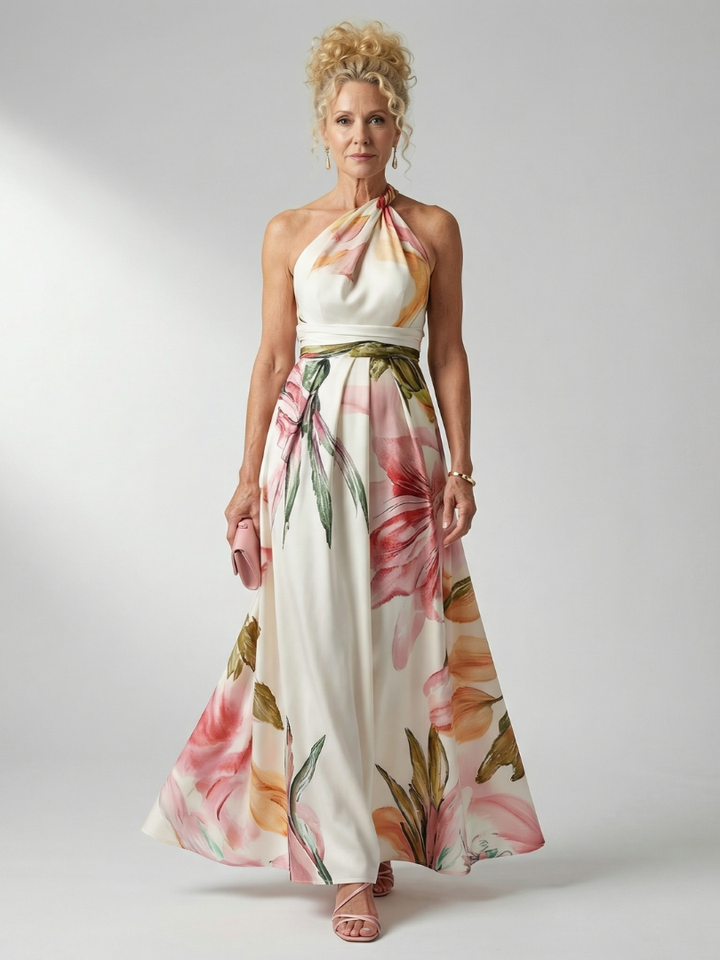 VIRELLE | Robe Maxi Fleurie Légère Amiel