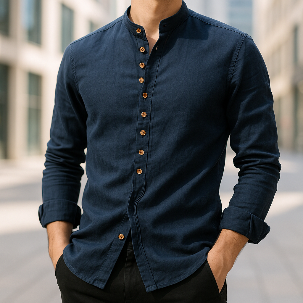 VIRELLE | CHEMISE EN LIN ET COTON POUR HOMME