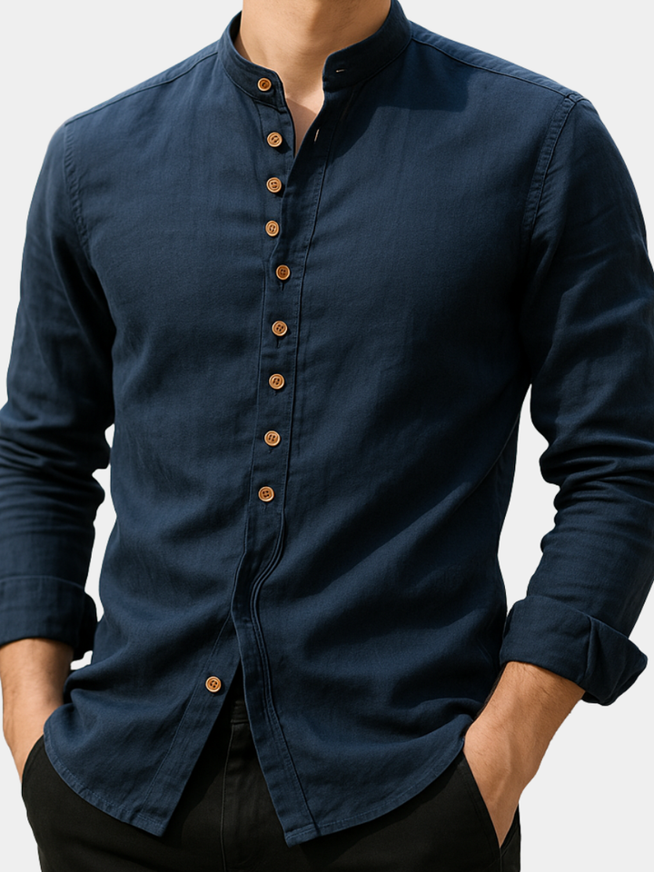 VIRELLE | CHEMISE EN LIN ET COTON POUR HOMME