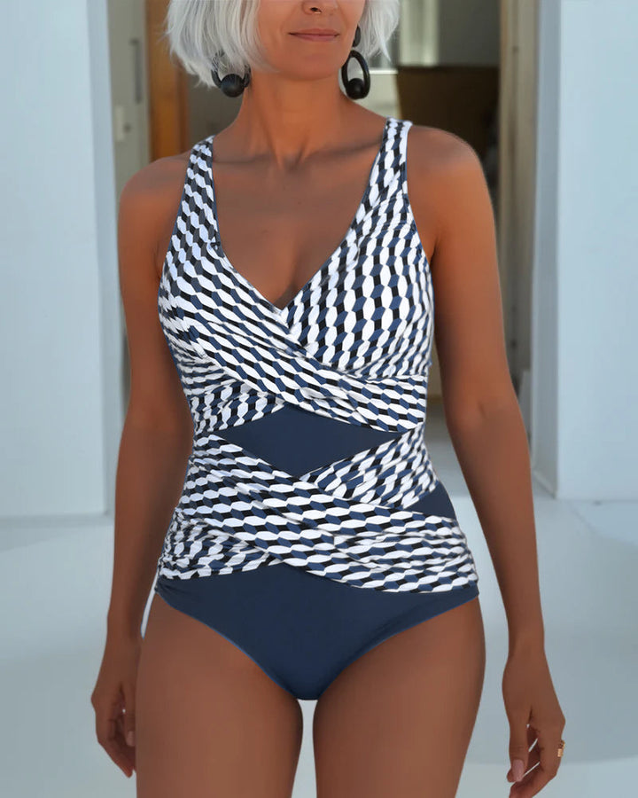 Amélie | Maillot de Bain Une Pièce Design Croisé