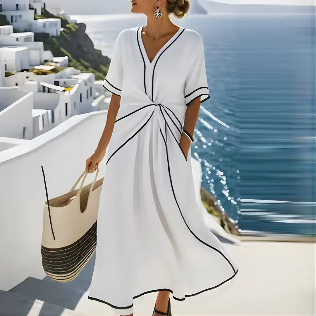 Athena™ Robe Élégante Flatteuse