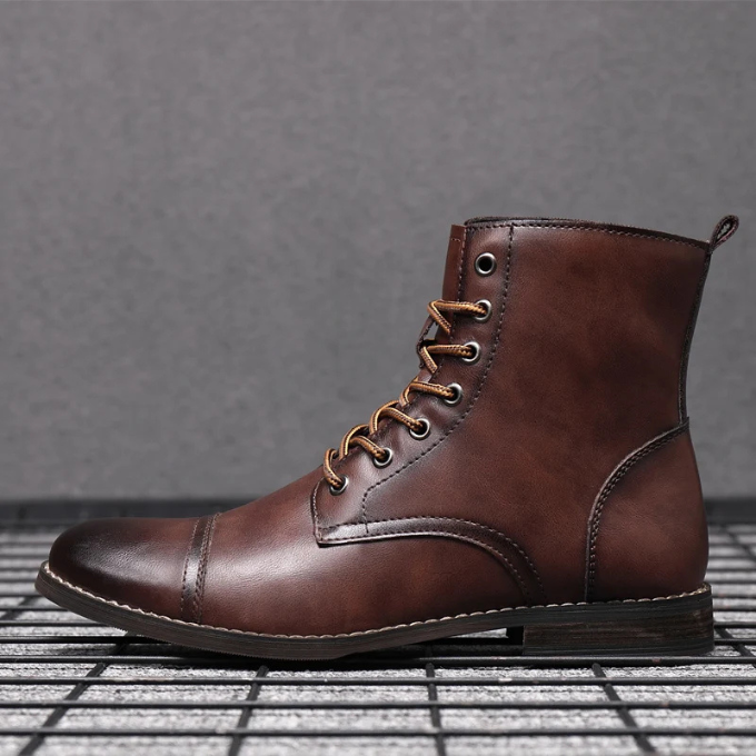 DELACROIX | BOTTES DE VILLE BRUNIES POUR HOMME
