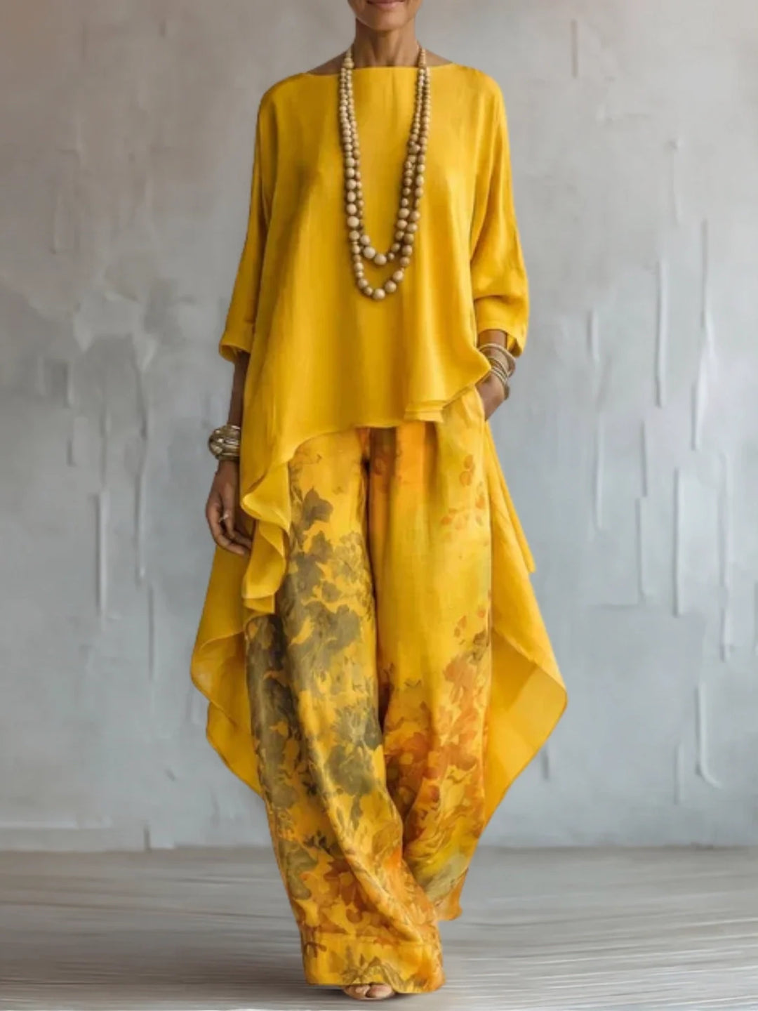 Florence · Ensemble Fluide Asymétrique Fleuri