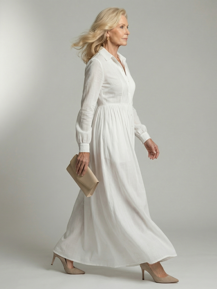 VIRELLE | Robe Maxi Soft Flow Lioren
