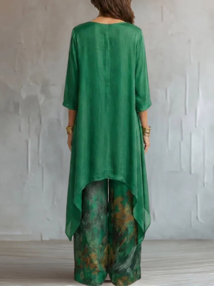 Florence · Ensemble Fluide Asymétrique Fleuri