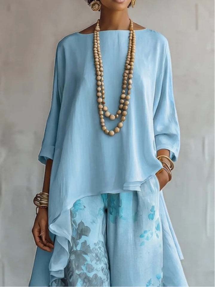 Florence · Ensemble Fluide Asymétrique Fleuri