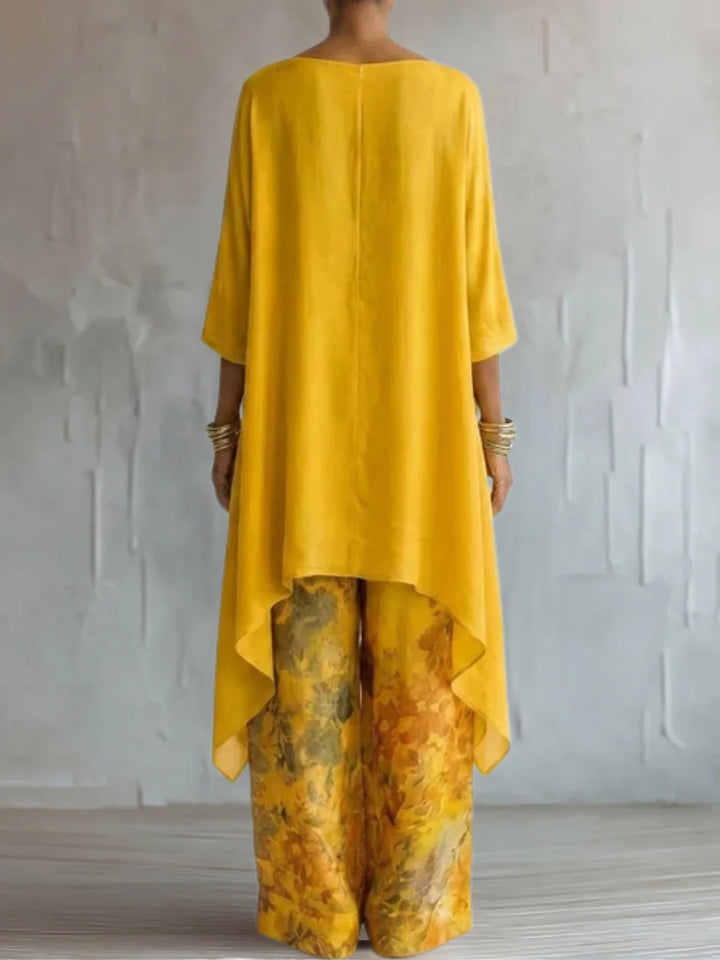 Florence · Ensemble Fluide Asymétrique Fleuri