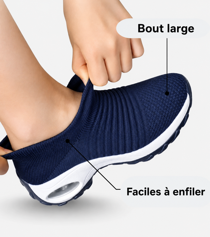OrthoPro | Sneakers à Grip Invisible