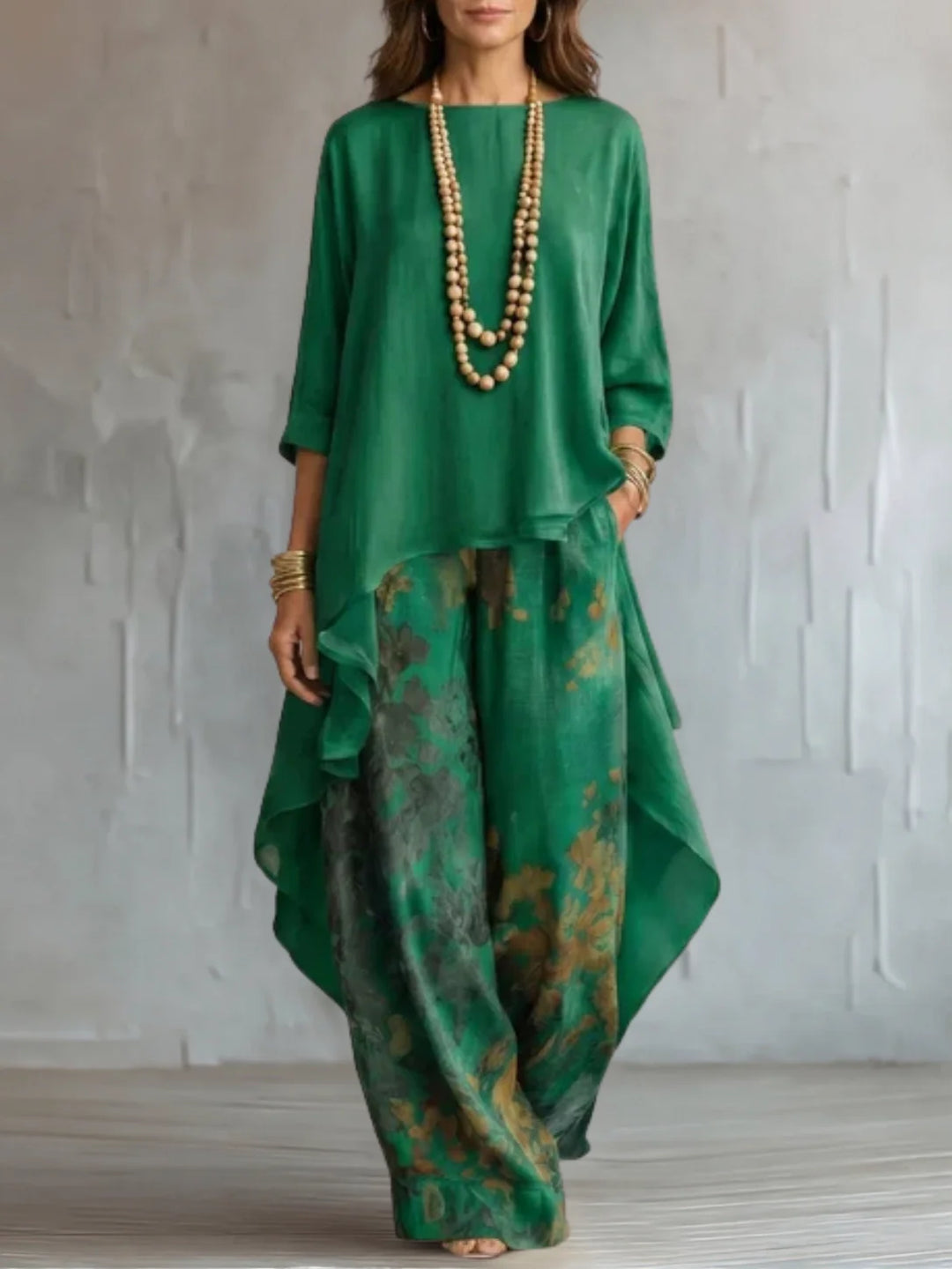 Florence · Ensemble Fluide Asymétrique Fleuri