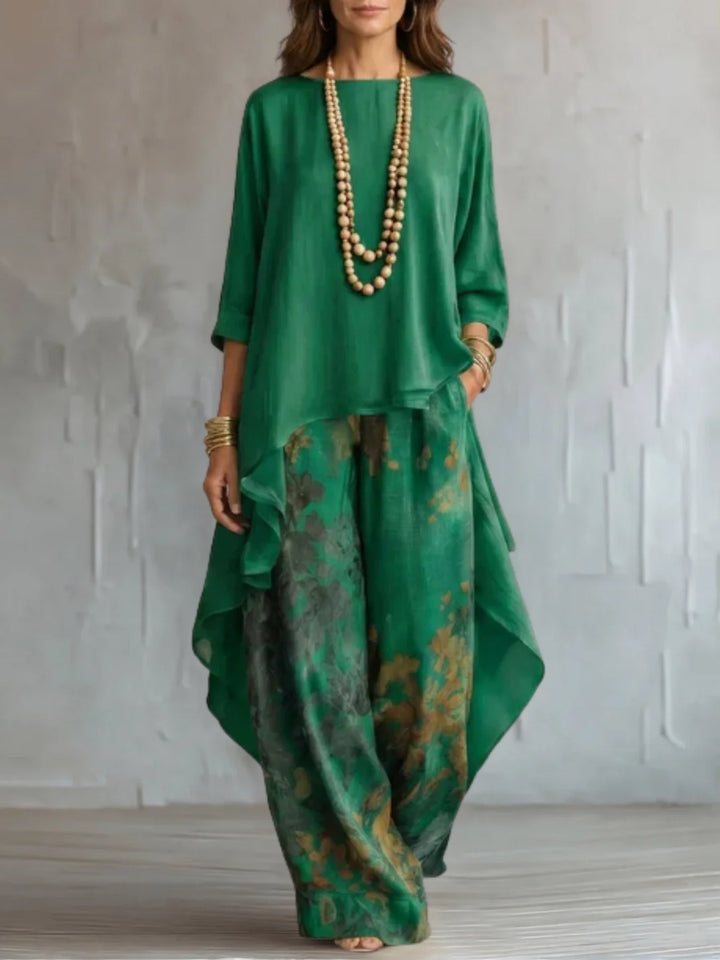 Florence · Ensemble Fluide Asymétrique Fleuri
