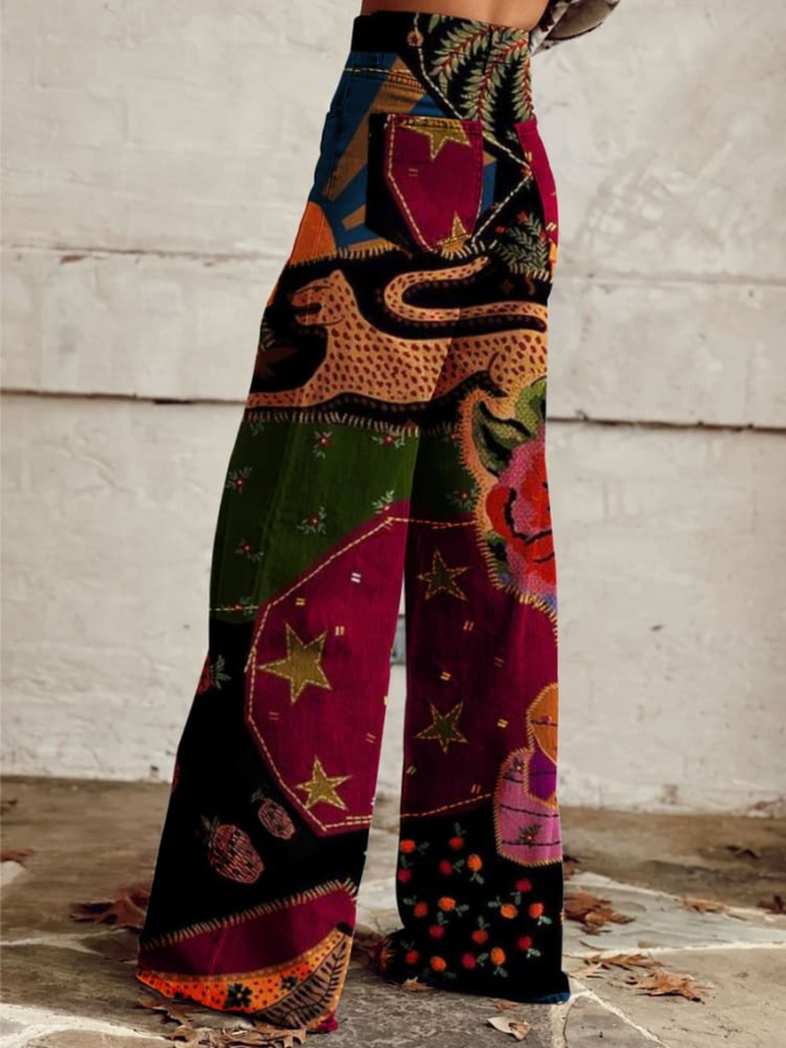 Léna - Pantalon Bohémien Chic