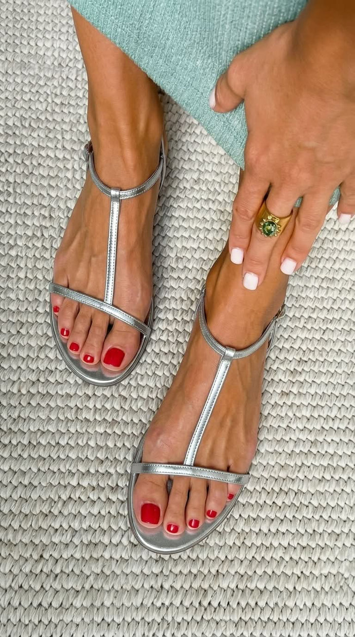 Rosalba | Sandales Dorées du Printemps