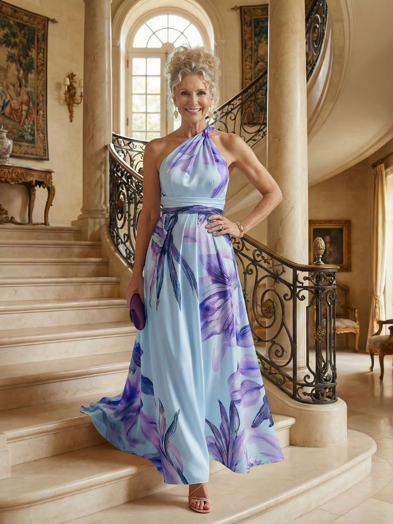 VIRELLE | Robe Maxi Fleurie Légère Amiel
