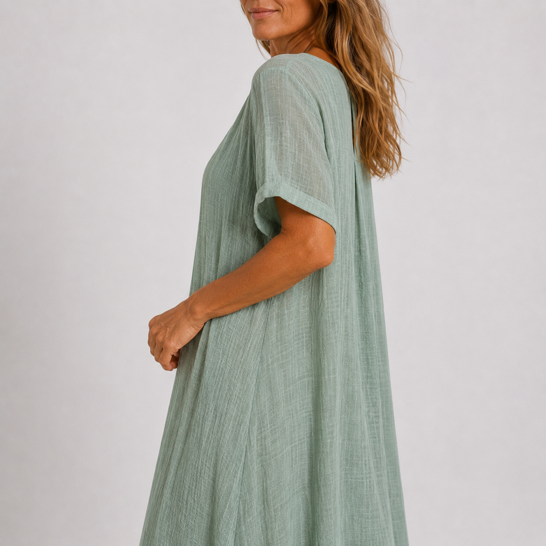 Violette | Robe Longue Fluide