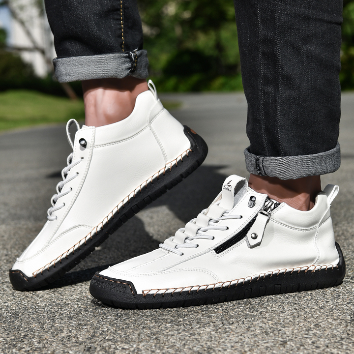 DELACROIX | CHAUSSURES EN NABUK AVEC ZIP POUR HOMME