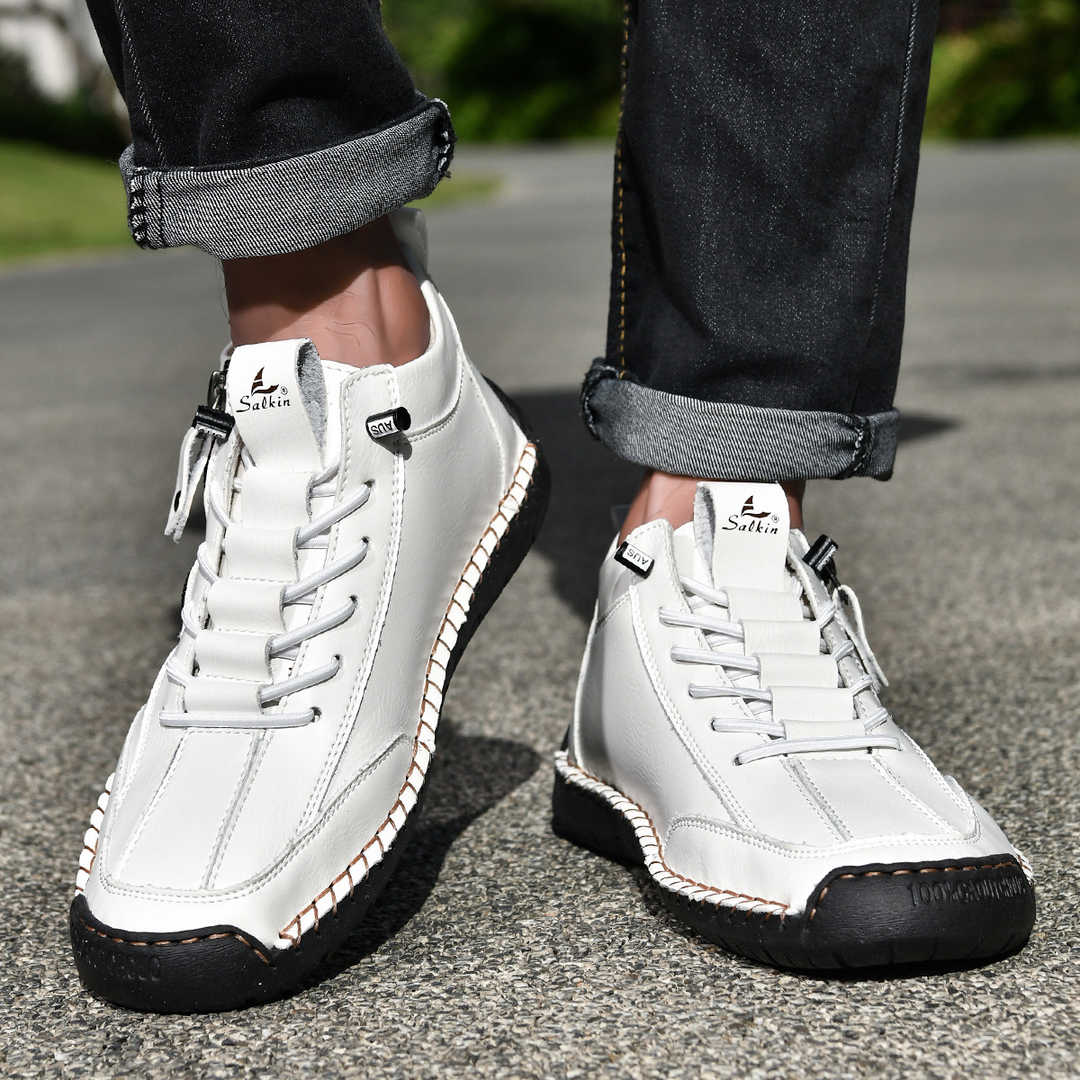 DELACROIX | CHAUSSURES EN NABUK AVEC ZIP POUR HOMME