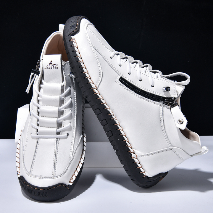 DELACROIX | CHAUSSURES EN NABUK AVEC ZIP POUR HOMME