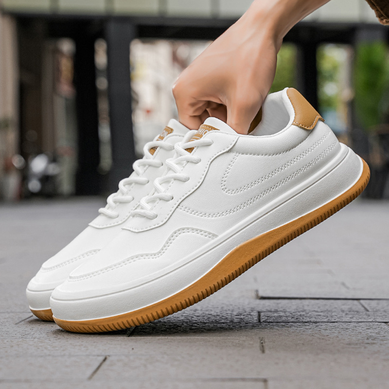 VIRELLE | BASKETS EN CUIR VÉRITABLE