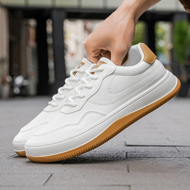 VIRELLE | BASKETS EN CUIR VÉRITABLE
