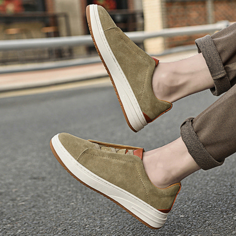 DELACROIX | CHAUSSURES SLIP-ON EN DAIM POUR HOMME