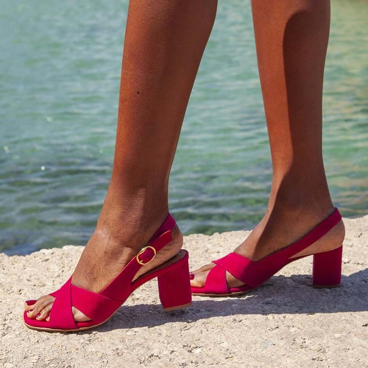 Celeste | Sandales Azur Délicat