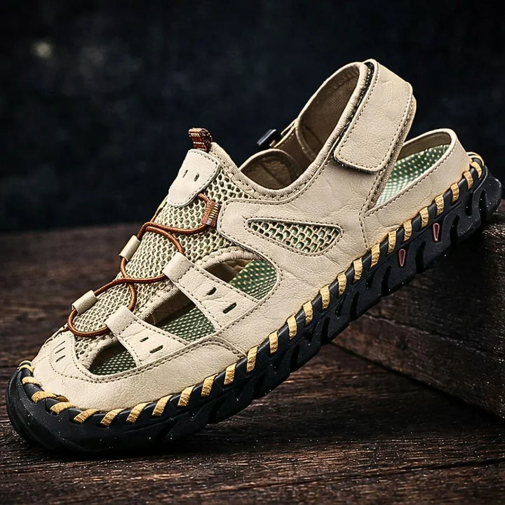 Sandro | Sandales Confortables en Cuir pour Homme