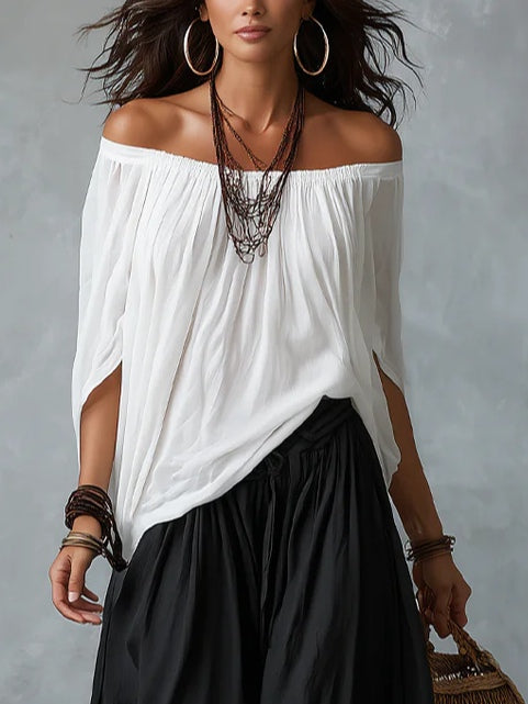 Isabella · Ensemble Bohème Fluide, Pantalon Lantern