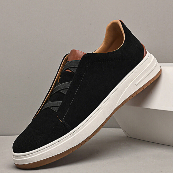 DELACROIX | CHAUSSURES SLIP-ON EN DAIM POUR HOMME
