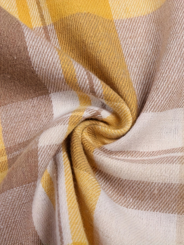 Virelle | Chemise d'Été Vichy à Manches Longues