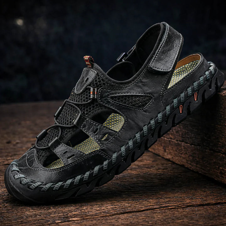 Sandro | Sandales Confortables en Cuir pour Homme