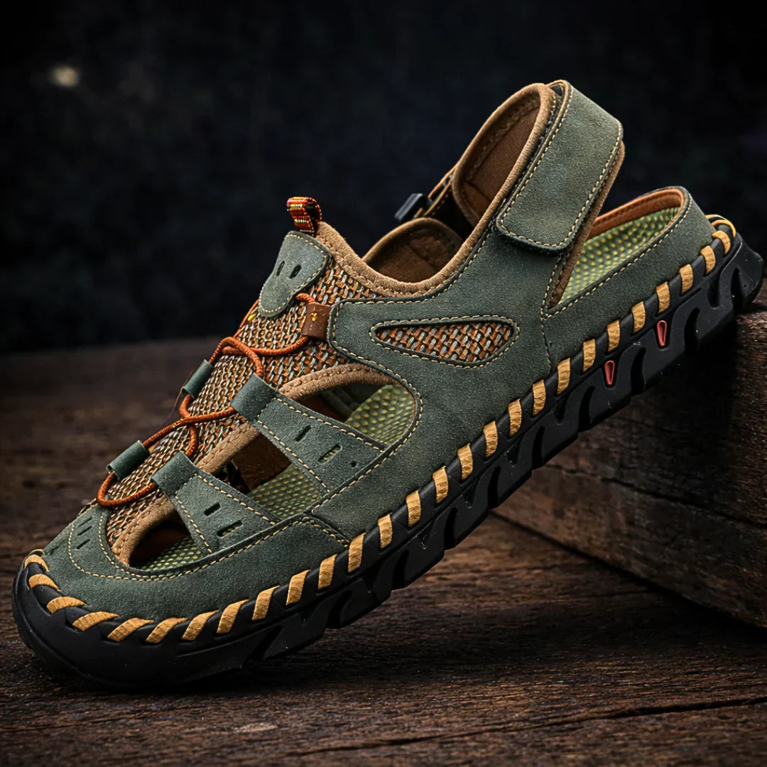 Sandro | Sandales Confortables en Cuir pour Homme