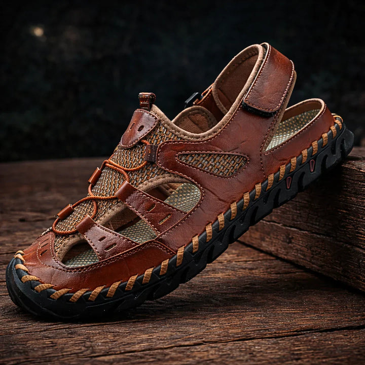 Sandro | Sandales Confortables en Cuir pour Homme
