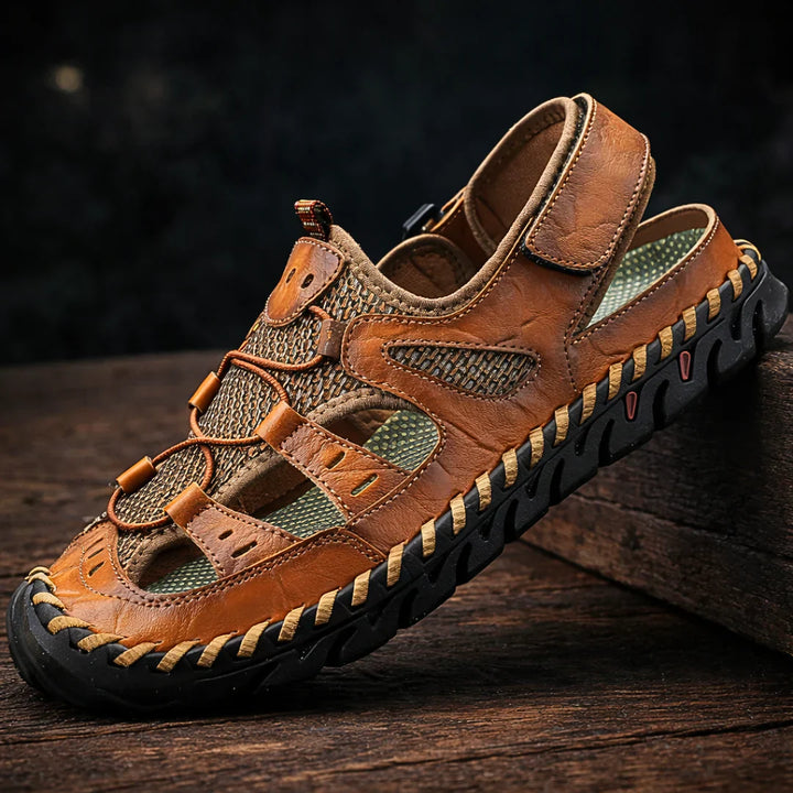 Sandro | Sandales Confortables en Cuir pour Homme