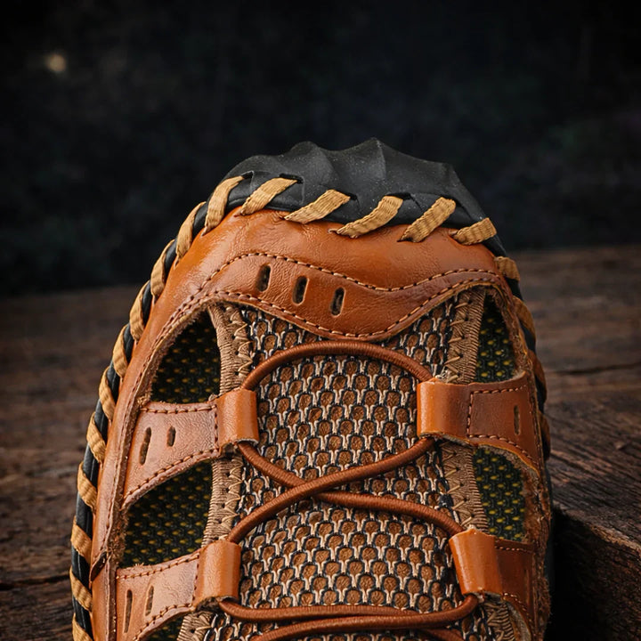 Sandro | Sandales Confortables en Cuir pour Homme