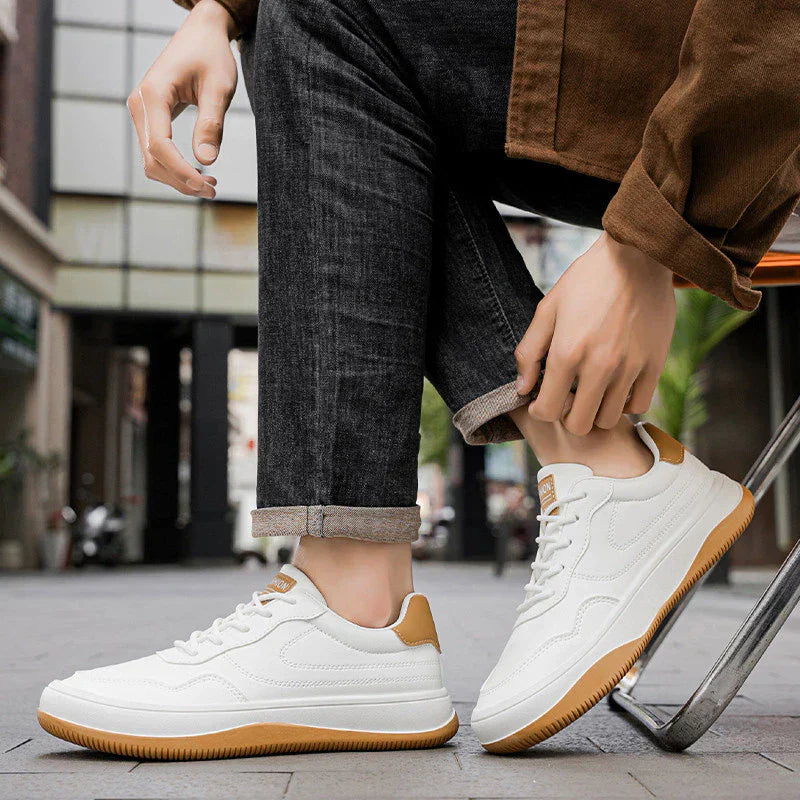 VIRELLE | BASKETS EN CUIR VÉRITABLE