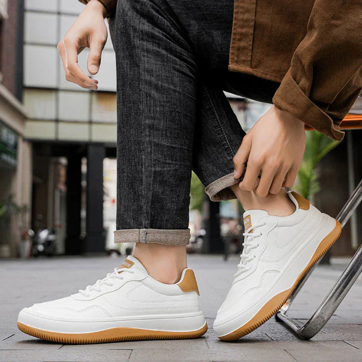 VIRELLE | BASKETS EN CUIR VÉRITABLE