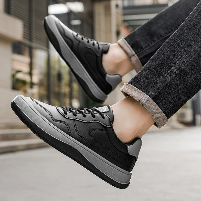 VIRELLE | BASKETS EN CUIR VÉRITABLE