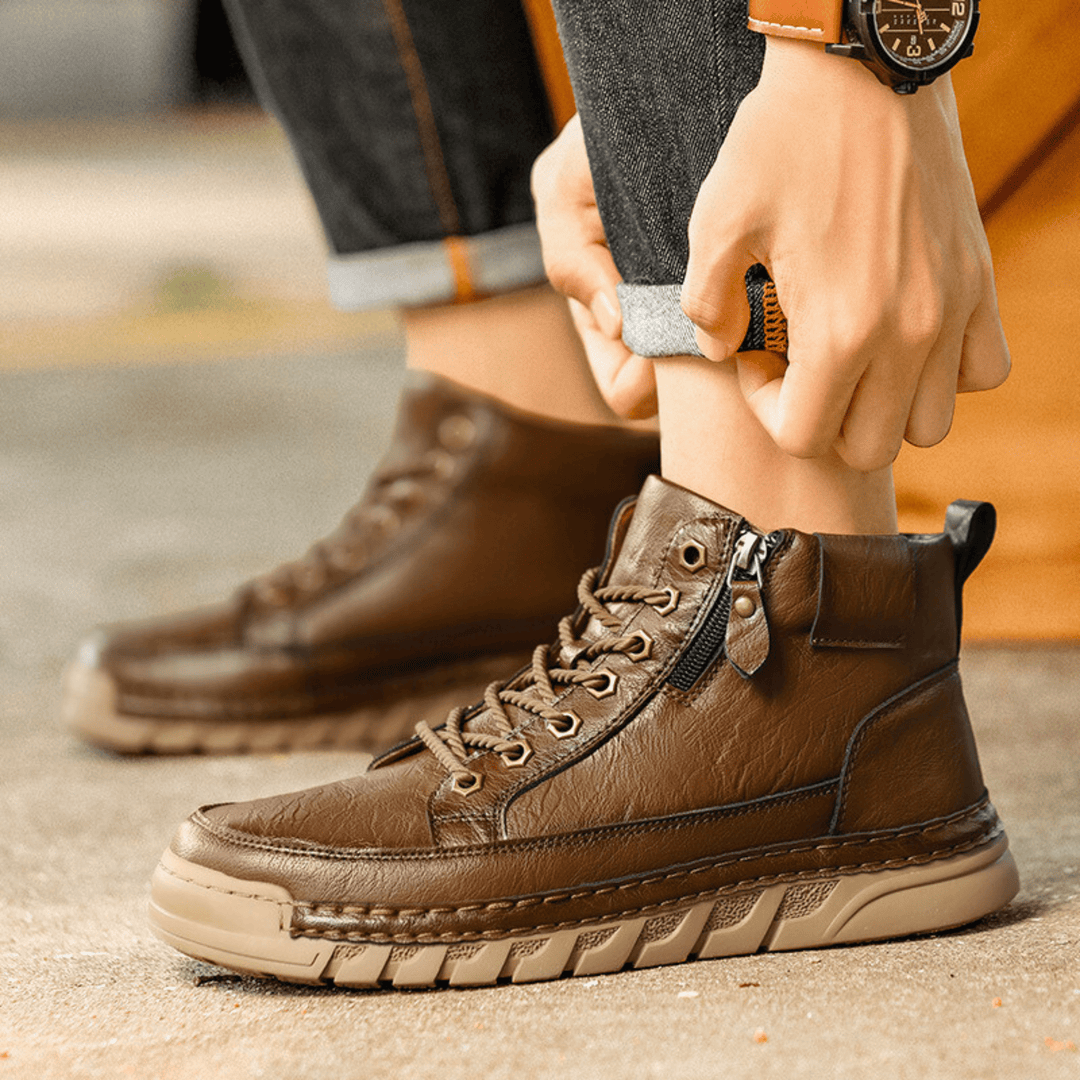 DELACROIX | BOTTES EN CUIR POUR HOMME