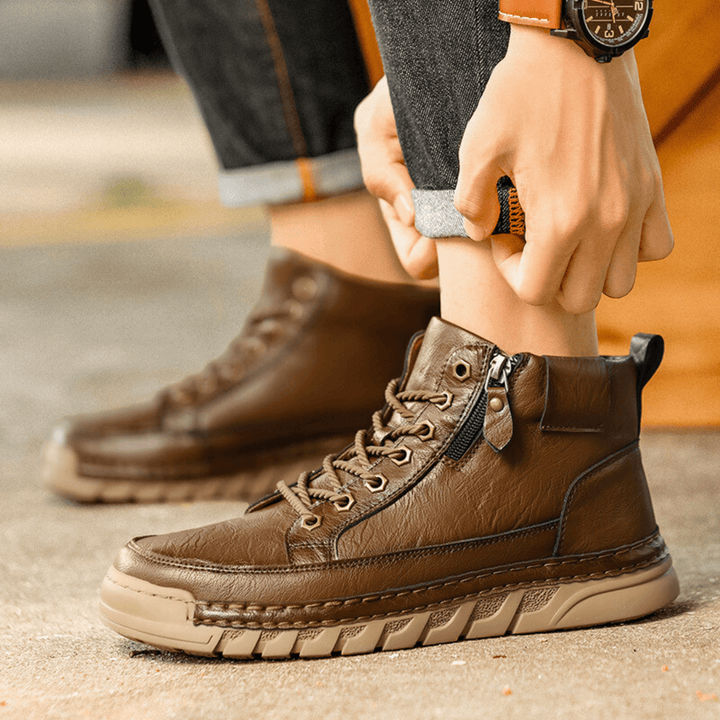 DELACROIX | BOTTES EN CUIR POUR HOMME